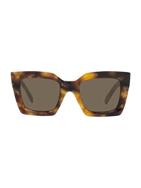 celine 51mm rectangle sunglasses|celine canada online.